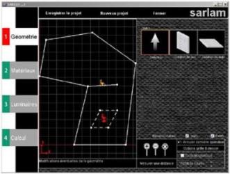 Calculs d’éclairage en ligne: Conception et développement d’un logiciel d’aide à l’étude d’éclairage